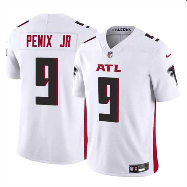 Men & Women & Youth Atlanta Falcons #9 Michael Penix Jr White 2024 Draft F.U.S.E. Vapor Untouchable Limited Stitched Jersey->atlanta falcons->NFL Jersey